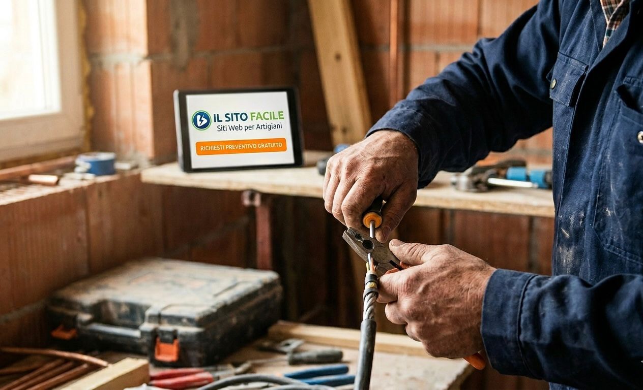 Creazione siti web per idraulici, elettricisti e artigiani